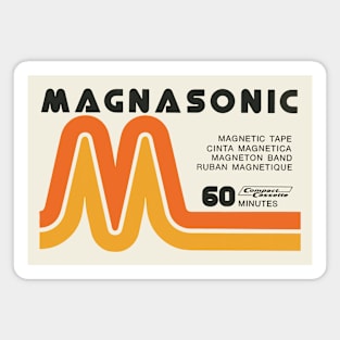 Magnasonic C60 Retro Cassette Tape Magnet